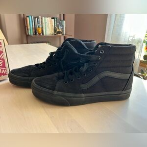 Vans Sk-8 Hi; Black/Black